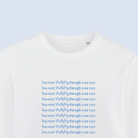 'Rust & Blue' Limited Edition T-Shirt (Long Sleeve - Line Detail)