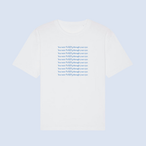 'Rust & Blue' Limited Edition T-Shirt (Short-Sleeve - Line Design)